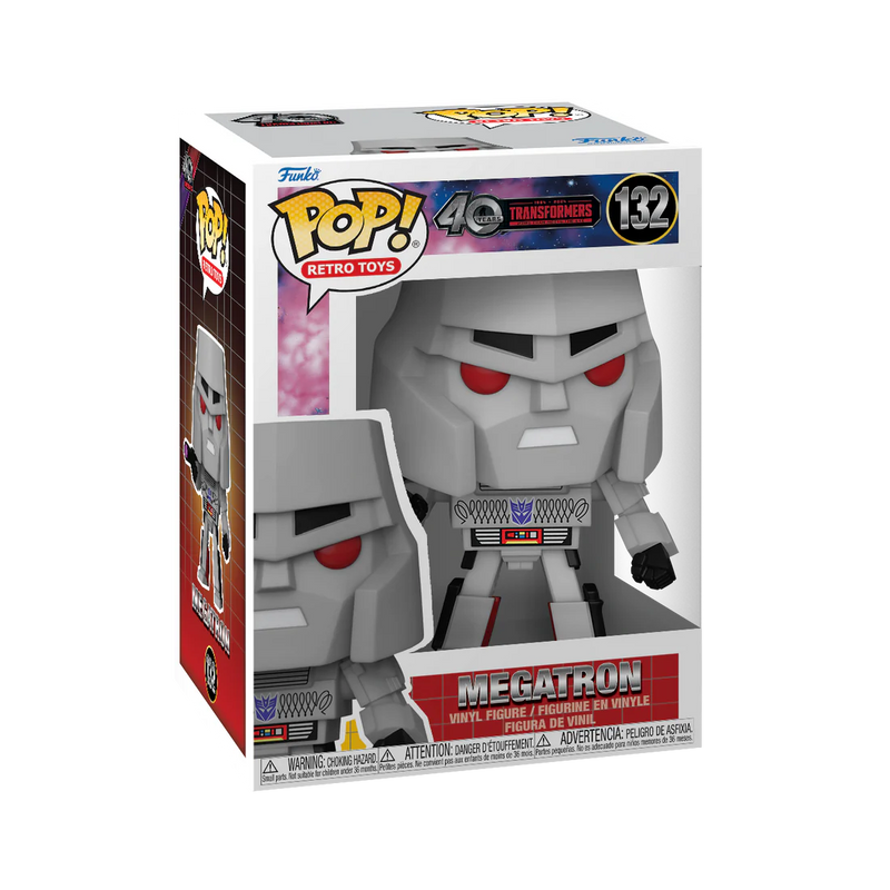 Megatron Transformers 40th Funko Pop! Retro Toys Vinyl Figure