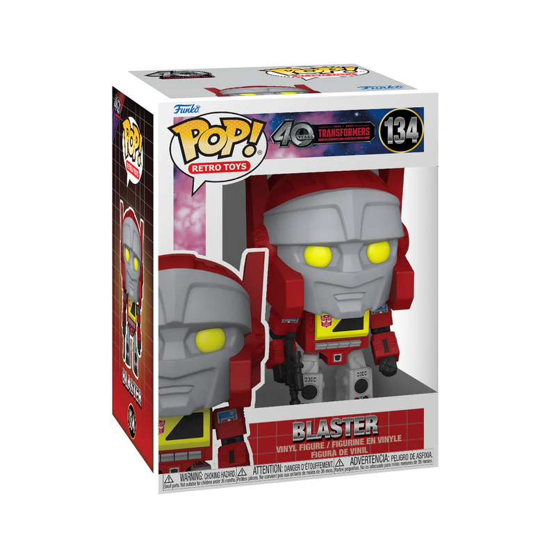 Transformers 40th Funko Pop! Retro Toys Vinyl Figure Bundle of 5