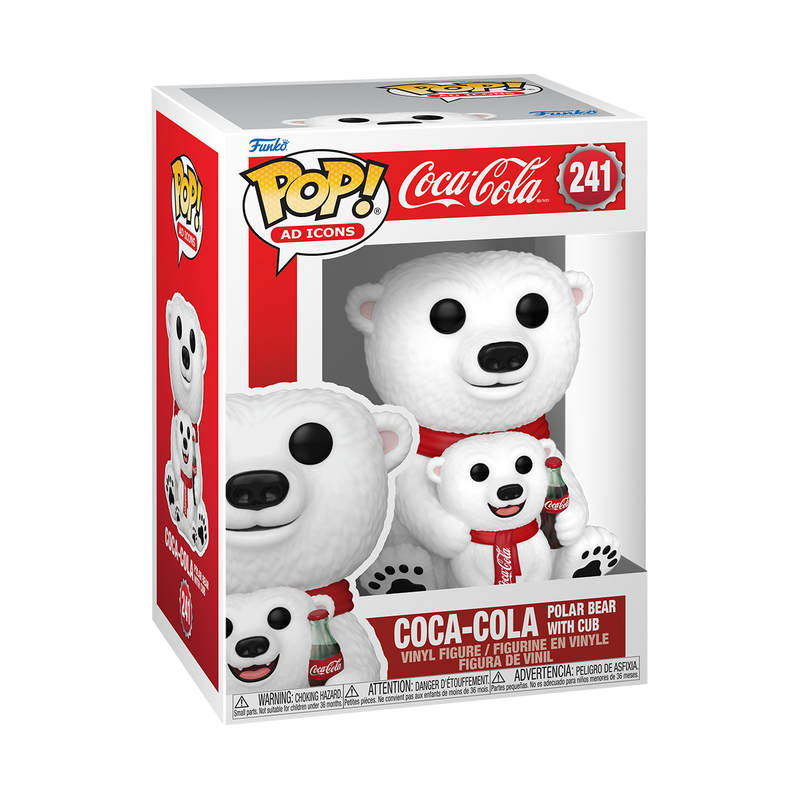 Coca Cola Bear with Cub Funko Pop! AD-Icons Vinyl Figure