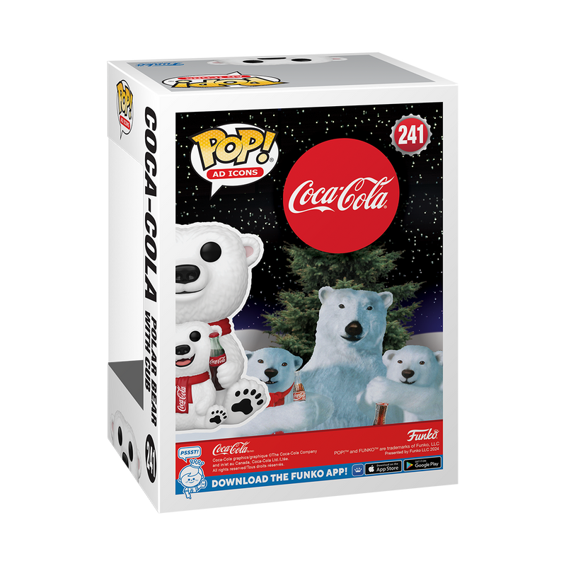 Coca Cola Bear with Cub Funko Pop! AD-Icons Vinyl Figure