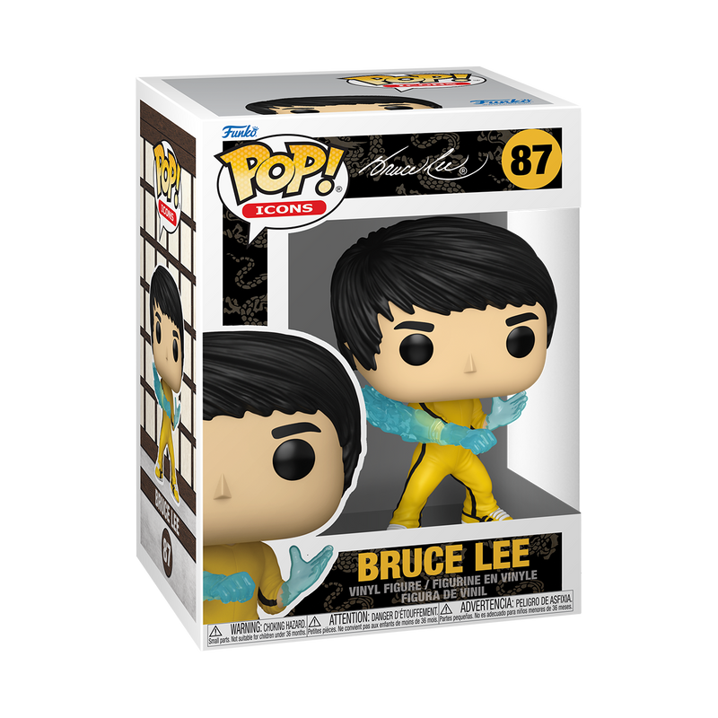 Bruce Lee (Be Water) Funko Pop! Icons Vinyl Figure