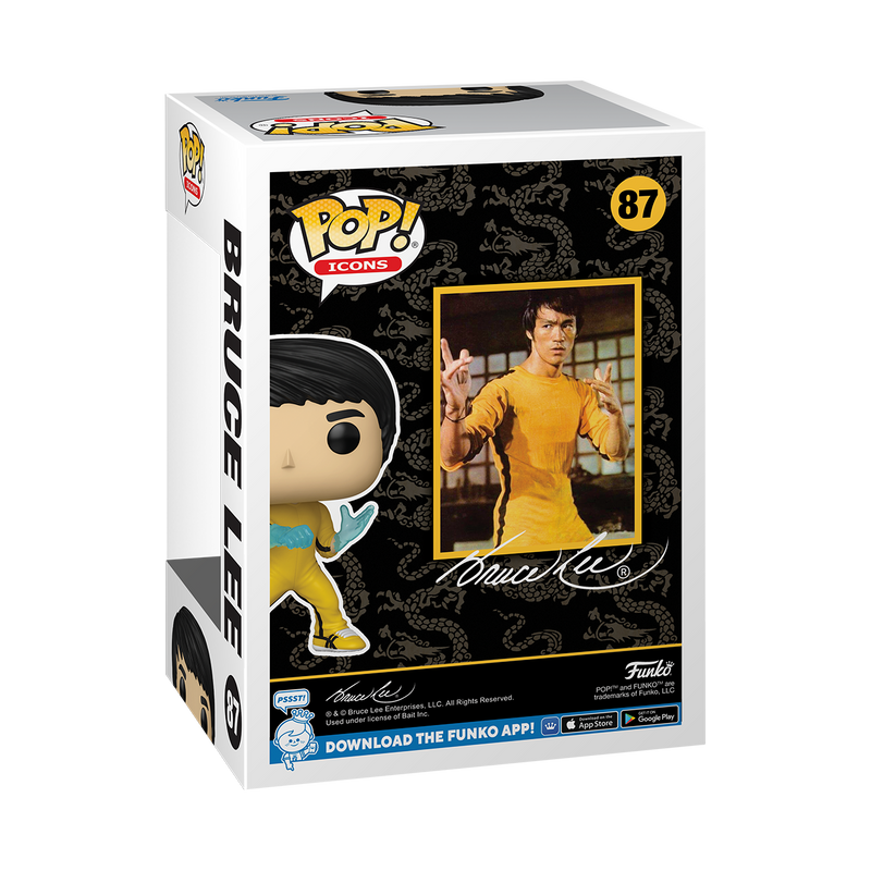 Bruce Lee (Be Water) Funko Pop! Icons Vinyl Figure