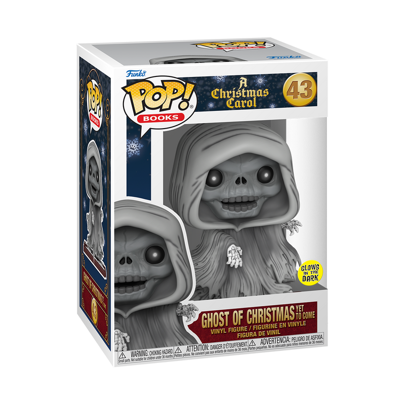 Ghost of Christmas Yet To Come (Glow) A Christmas Carol Funko Pop! Books Vinyl Figure