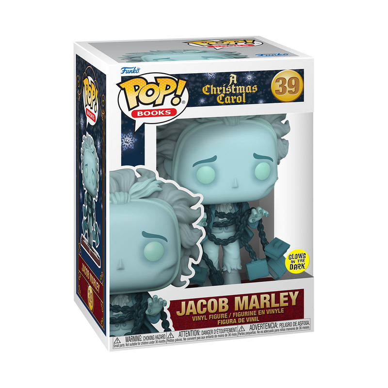 Jacob Marley (Glow) A Christmas Carol Funko Pop! Books Vinyl Figure