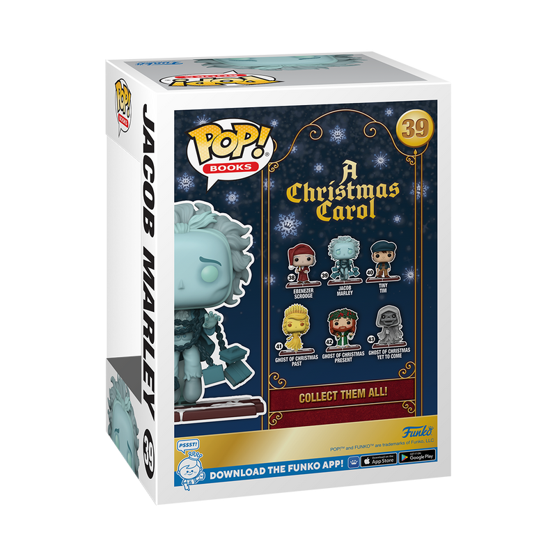 Jacob Marley (Glow) A Christmas Carol Funko Pop! Books Vinyl Figure