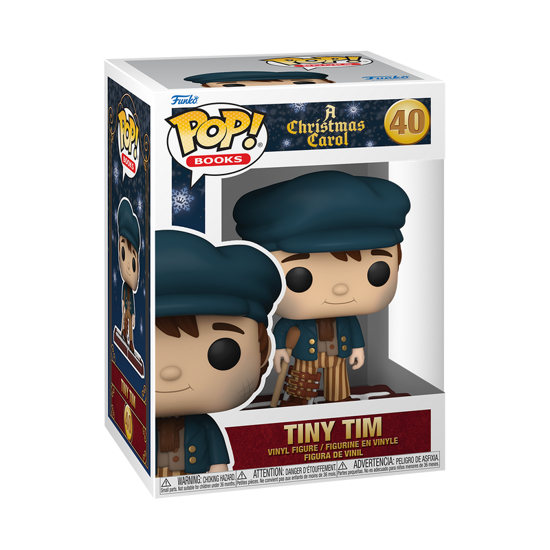 Tiny Tim A Christmas Carol Funko Pop! Books Vinyl Figure