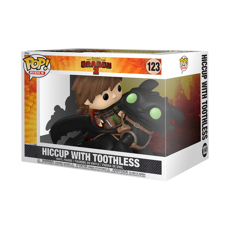 Hiccup with Toothless How To Train Your Dragon 2 Funko Pop! Movies Vinyl Figure