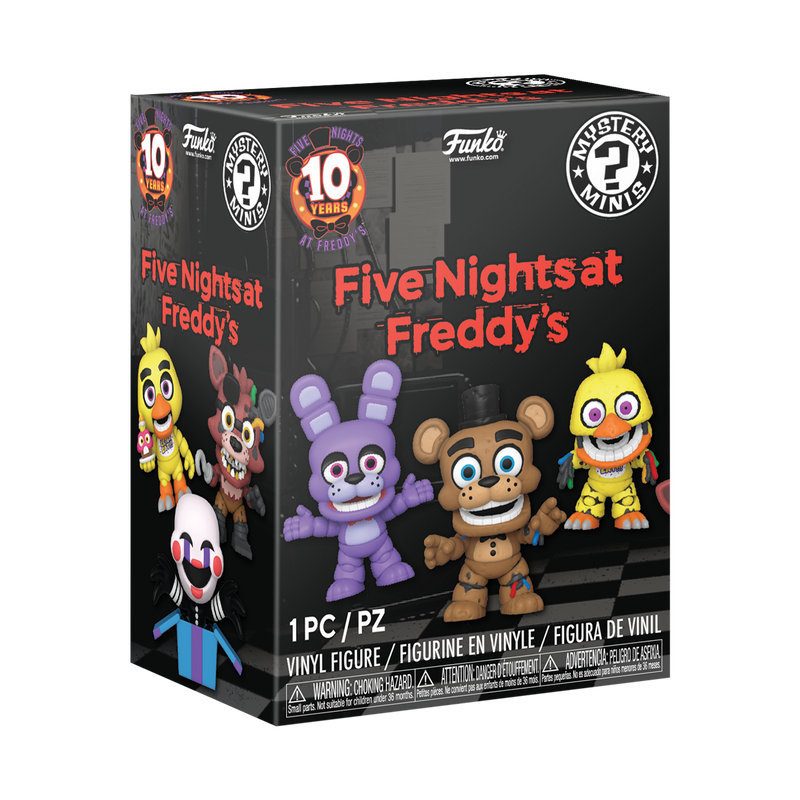 Five Nights At Freddy's (10 Years) Funko Mystery Minis