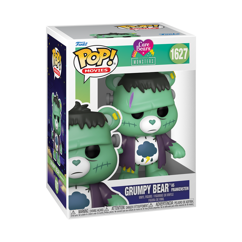 Care Bears x Universal Monsters Funko Pop! Movies Vinyl Figure Bundle of 4