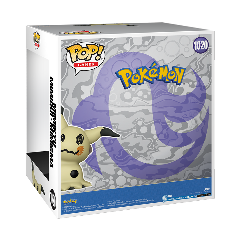 10" Mimikyu Pokemon Funko Pop! Games Vinyl Figure