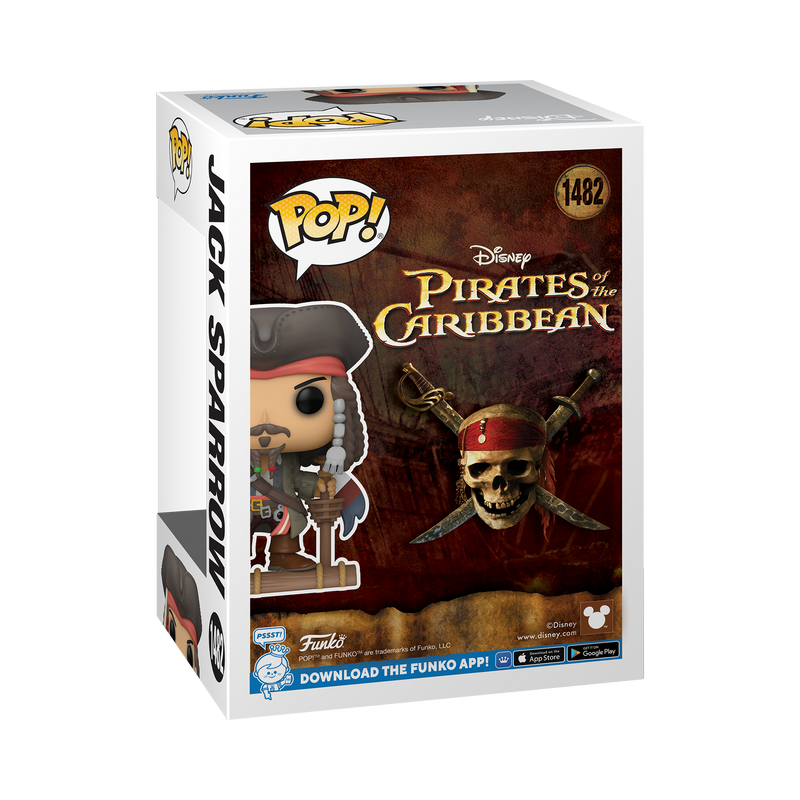 Jack Sparrow Pirates in the Caribbean Funko Pop! Disney Vinyl Figure