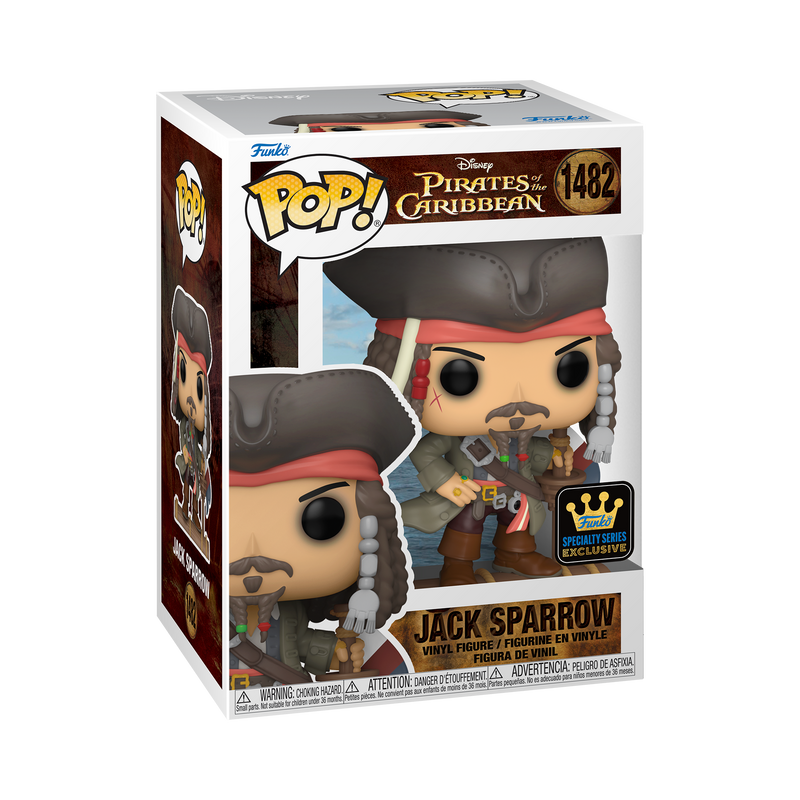 Jack Sparrow Pirates in the Caribbean Funko Pop! Disney Vinyl Figure