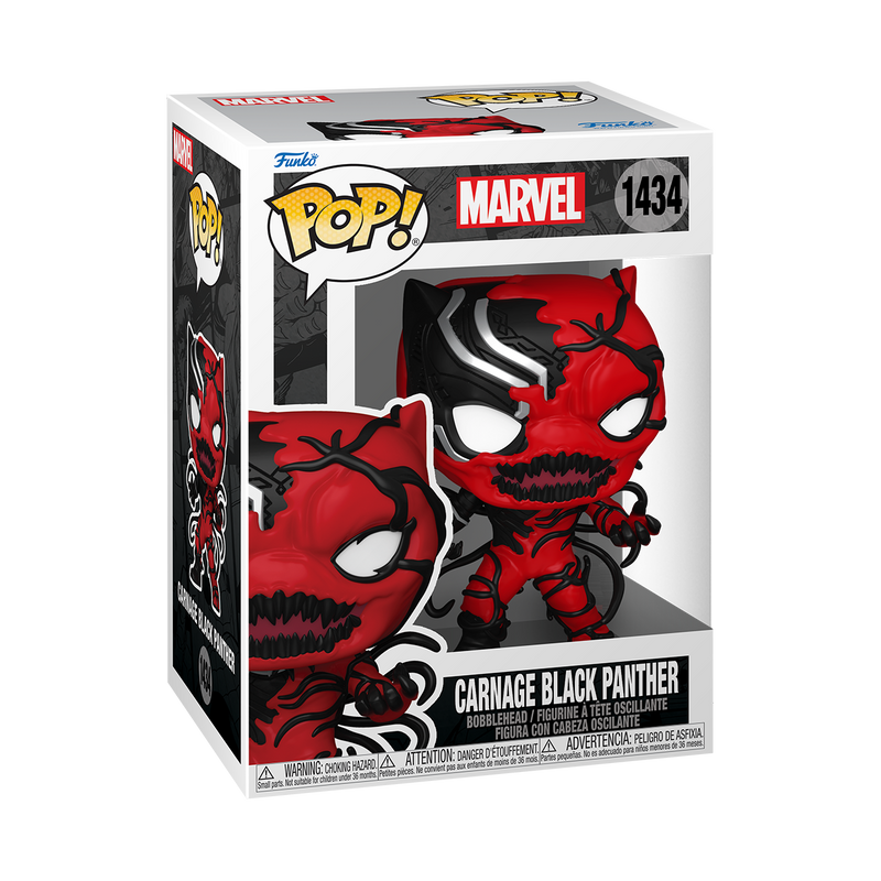 Carnage Black Panther Funko Pop! Marvel Vinyl Figure