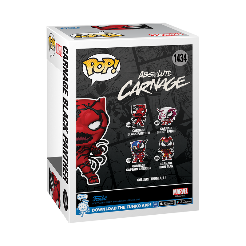 Absolute Carnage Funko Pop! Marvel Vinyl Figure Bundle of 4