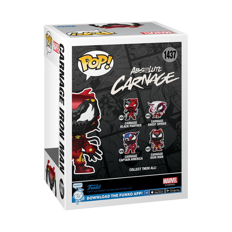 Carnage Iron Man Funko Pop! Marvel Vinyl Figure