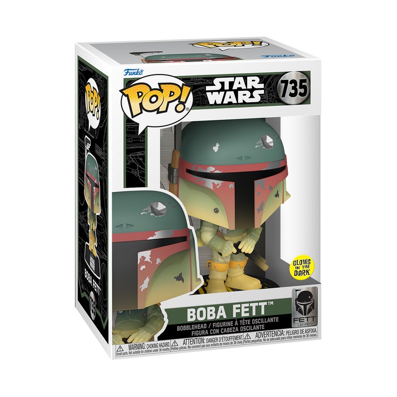 Fett Legacy Funko Pop! Star Wars Vinyl Figure Bundle of 4