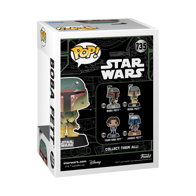 Boba Fett (Glow) Fett Legacy Funko Pop! Star Wars Vinyl Figure