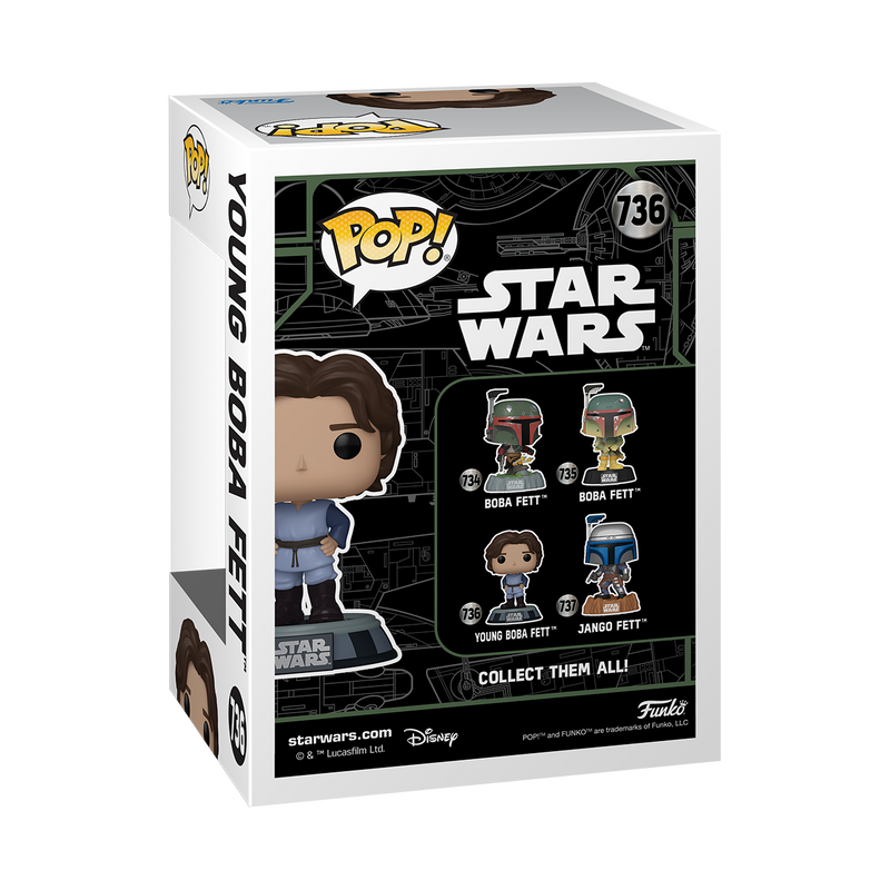 Fett Legacy Funko Pop! Star Wars Vinyl Figure Bundle of 4