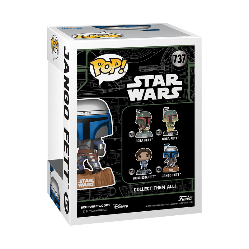 Fett Legacy Funko Pop! Star Wars Vinyl Figure Bundle of 4