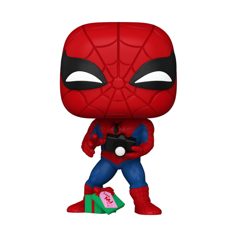 Spider-Man with Camera (Holiday) Funko Pop! Marvel Vinyl Figure