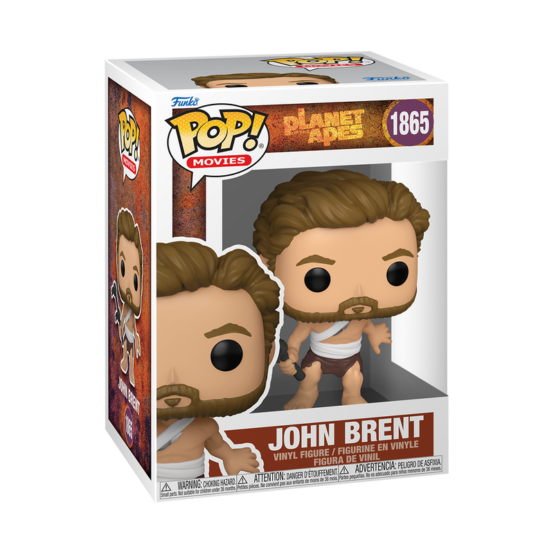 John Brent Planet of the Apes Funko Pop! Movies Vinyl Figure