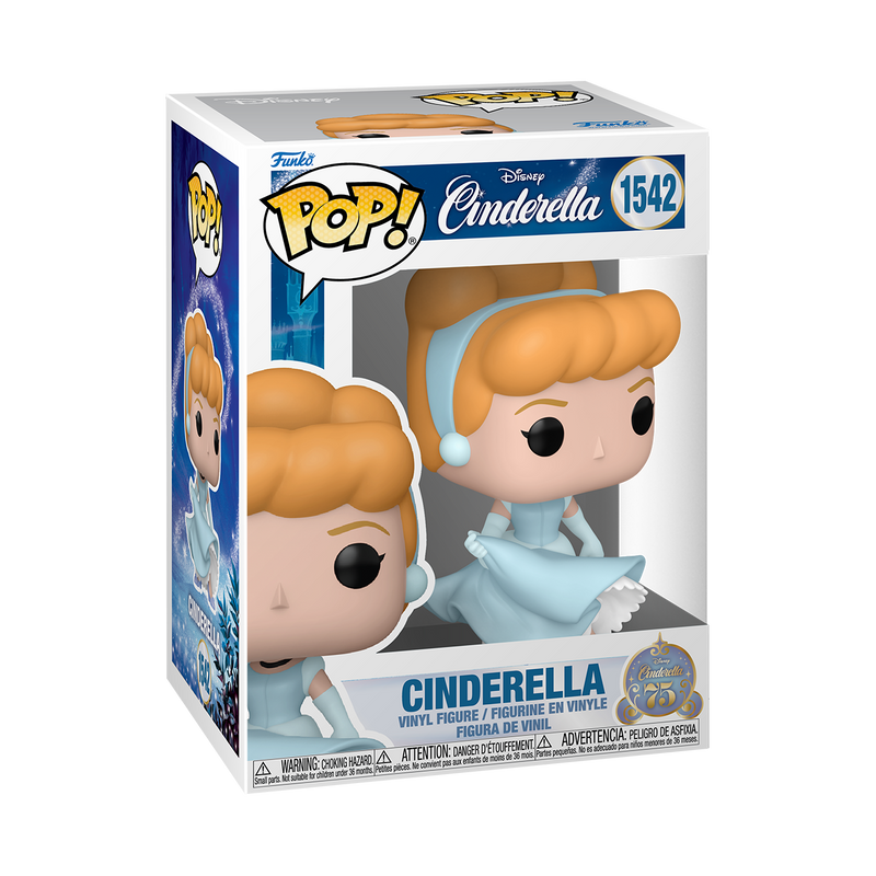 Cinderella 75th Funko Pop! Disney Vinyl Figure Bundle of 4