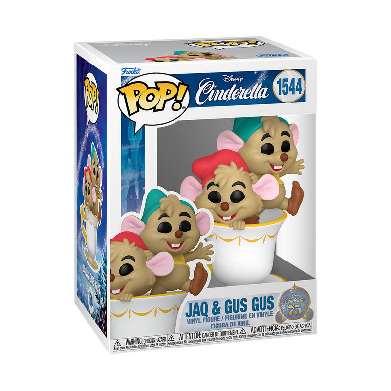 Cinderella 75th Funko Pop! Disney Vinyl Figure Bundle of 4