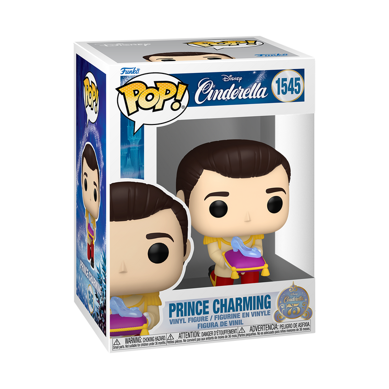 Cinderella 75th Funko Pop! Disney Vinyl Figure Bundle of 4