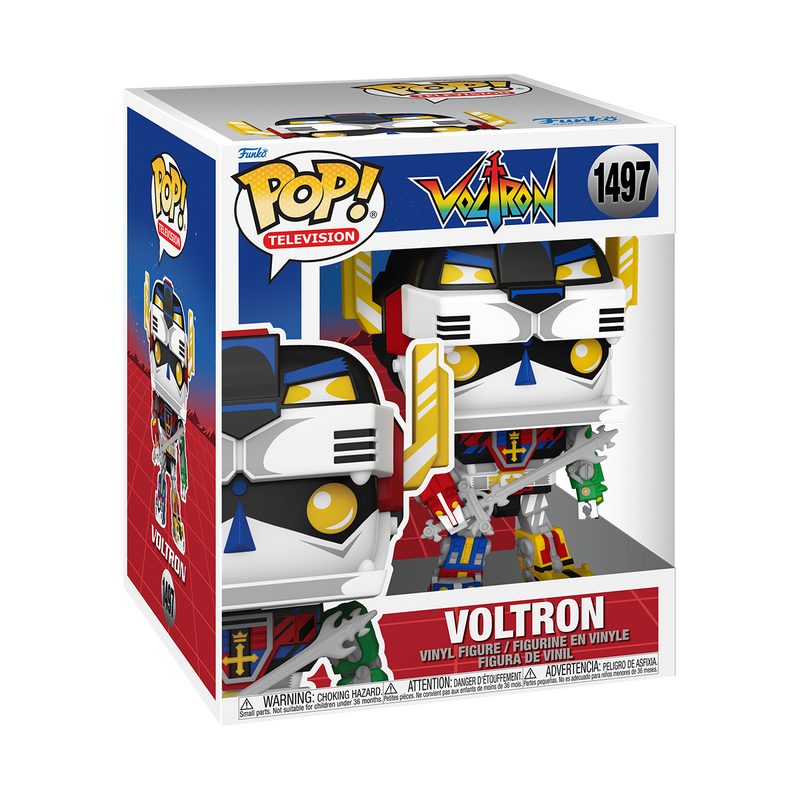 6" Voltron (Retro) Funko Pop! TV Vinyl Figure