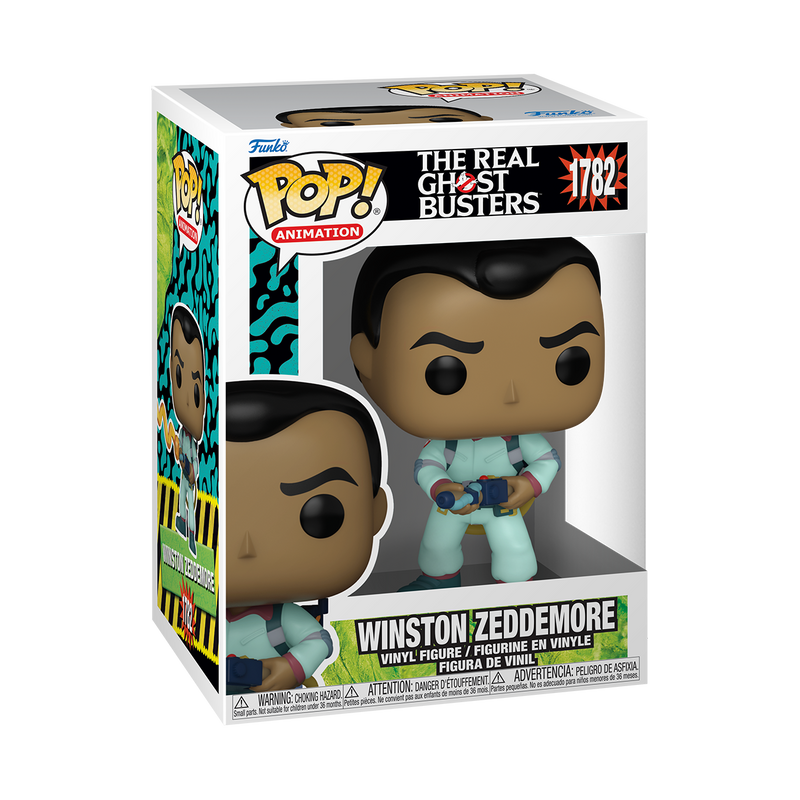 Winston Zeddemore The Real Ghostbusters Funko Pop! Animation Vinyl Figure