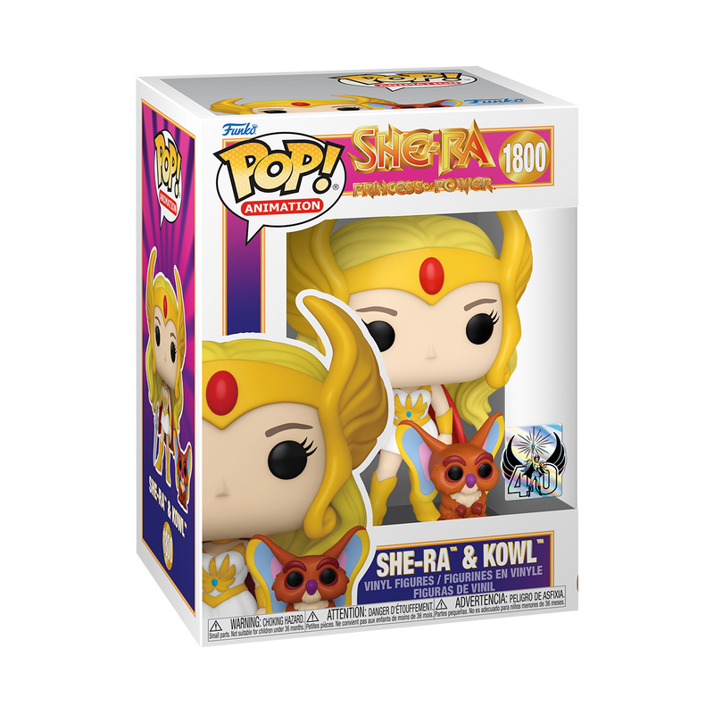 She-Ra with Kowl She-Ra: Princess of Power Funko Pop! Animation Vinyl Figure