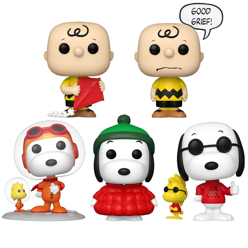 Peanuts Funko Pop! TV Vinyl Figure Bundle of 5