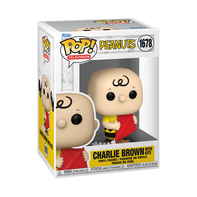 Charlie Brown with Kite Peanuts Funko Pop! TV Vinyl Figure