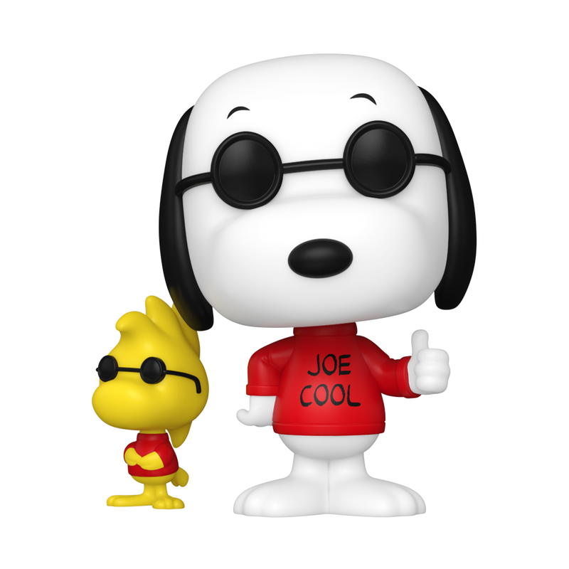 Joe Cool with Woodstock Peanuts Funko Pop! TV Vinyl Figure