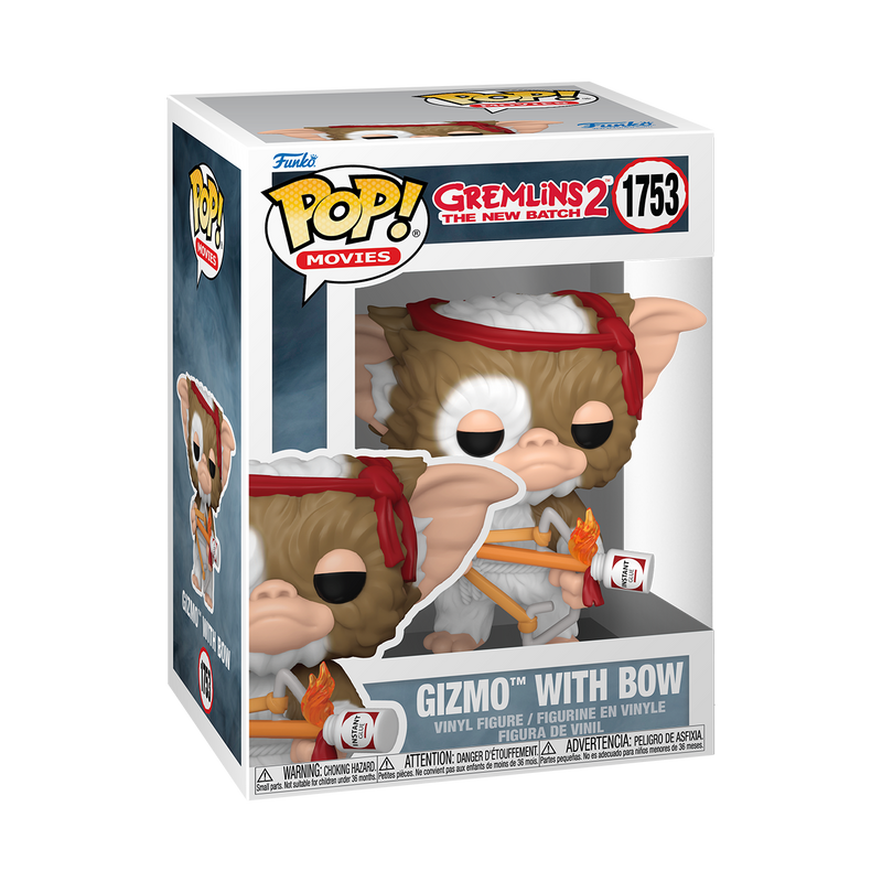 Gizmo with Bow Gremlins 2 Funko Pop! Movies Vinyl Figure