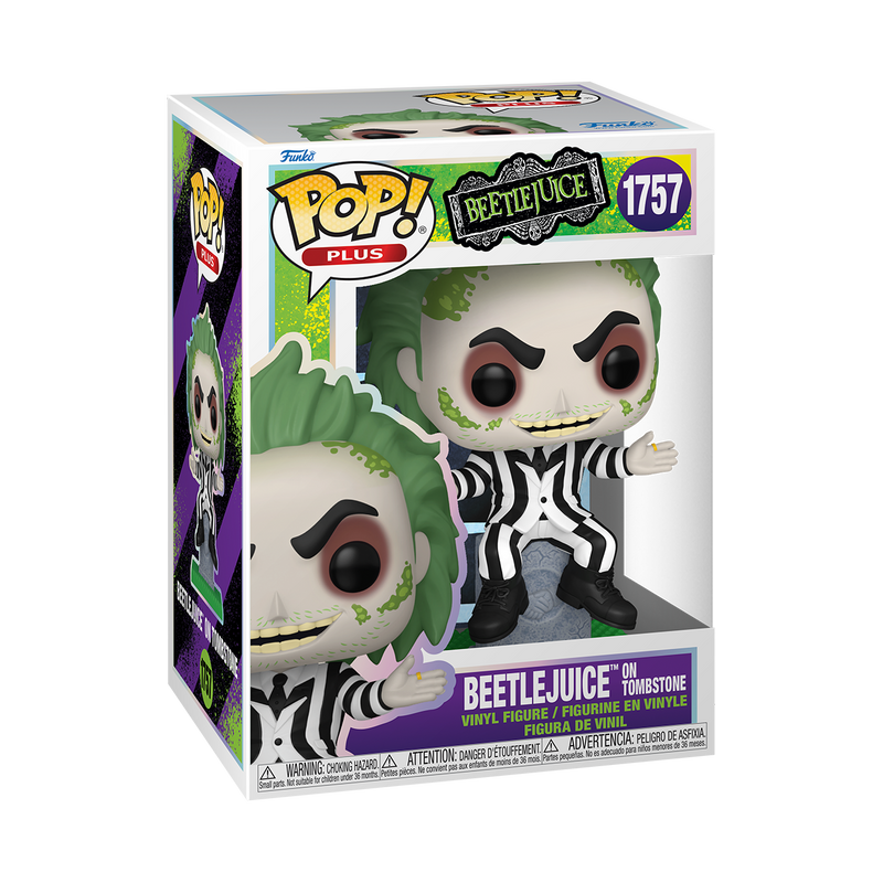 Beetlejuice (on Tombstone) Beetlejuice 2 Funko Pop! Movies Vinyl Figure