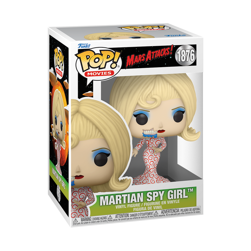 Martian Spy Girl Mars Attacks! Funko Pop! Movies Vinyl Figure