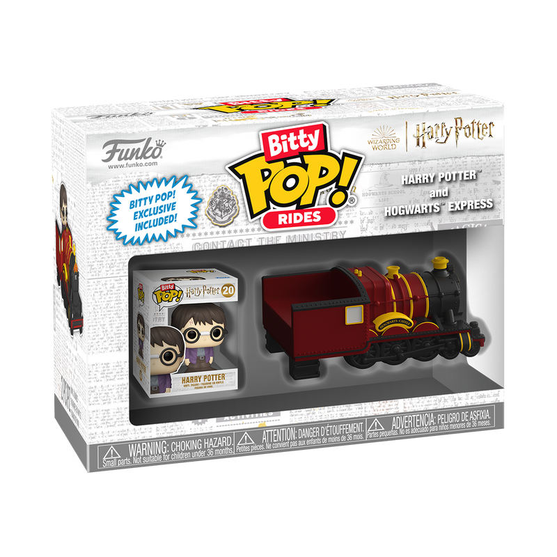 Harry Potter with Hogwarts Express Funko Bitty Pop! Rides Vinyl Figure