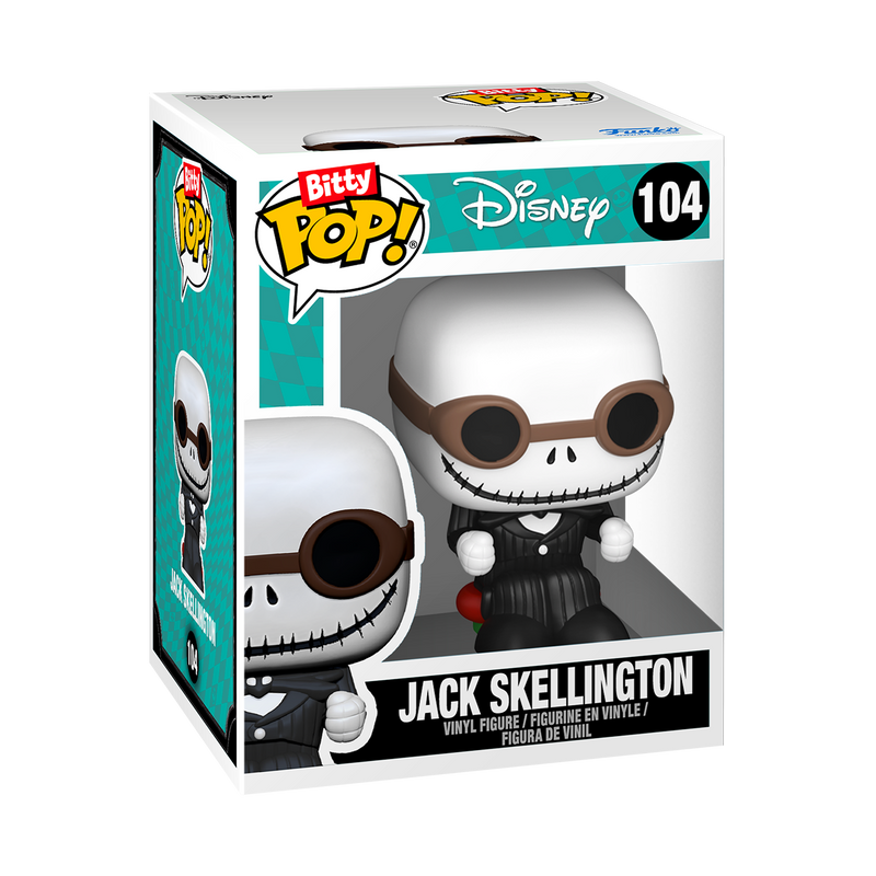 Jack Skellington with Snowmobile TNBC Funko Bitty Pop! Rides Vinyl Figure