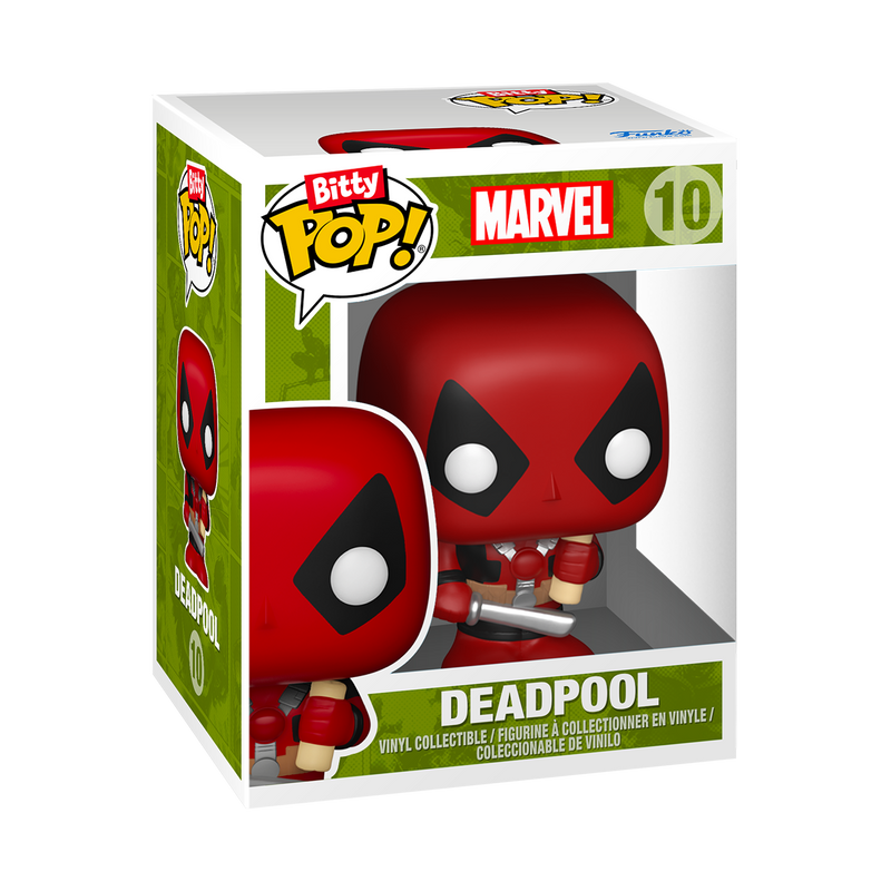 Deadpool with Chimichanga Truck Marvel Funko Bitty Pop! Rides Vinyl Figure