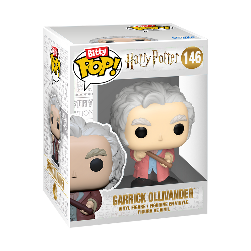 Garrick with Ollivanders Wand Shop Harry Potter Funko Bitty Pop! Towns Vinyl Figure