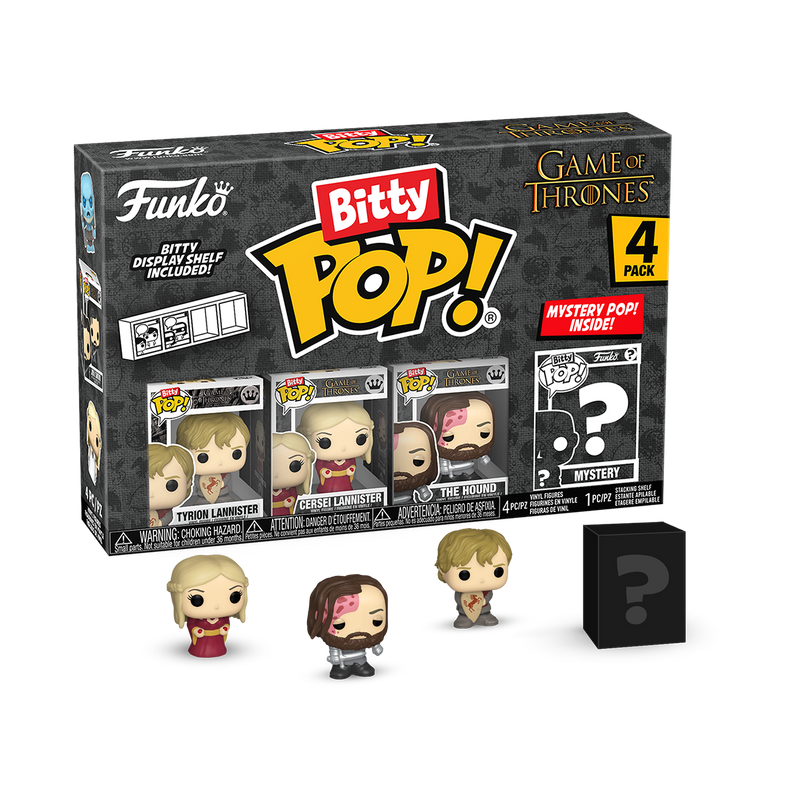 Tyrion 4pk Game of Thrones Funko Bitty Pop! Vinyl Figures