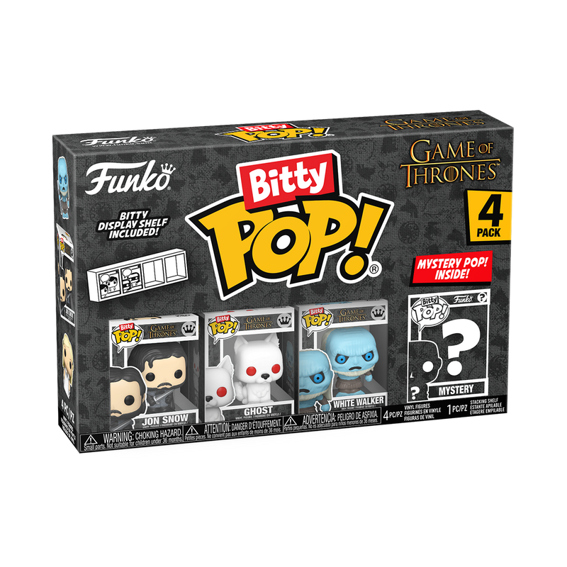 Jon Snow 4pk Game of Thrones Funko Bitty Pop! Vinyl Figures