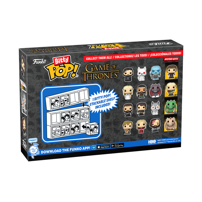 Daenerys 4pk Game of Thrones Funko Bitty Pop! Vinyl Figures