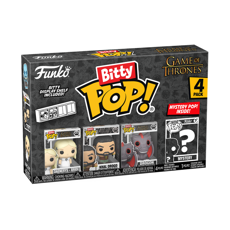 Daenerys 4pk Game of Thrones Funko Bitty Pop! Vinyl Figures