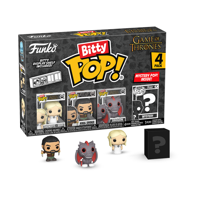 Daenerys 4pk Game of Thrones Funko Bitty Pop! Vinyl Figures