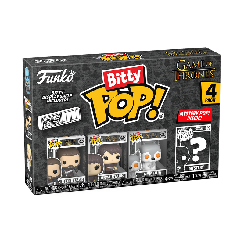 Ned Stark 4pk Game of Thrones Funko Bitty Pop! Vinyl Figures