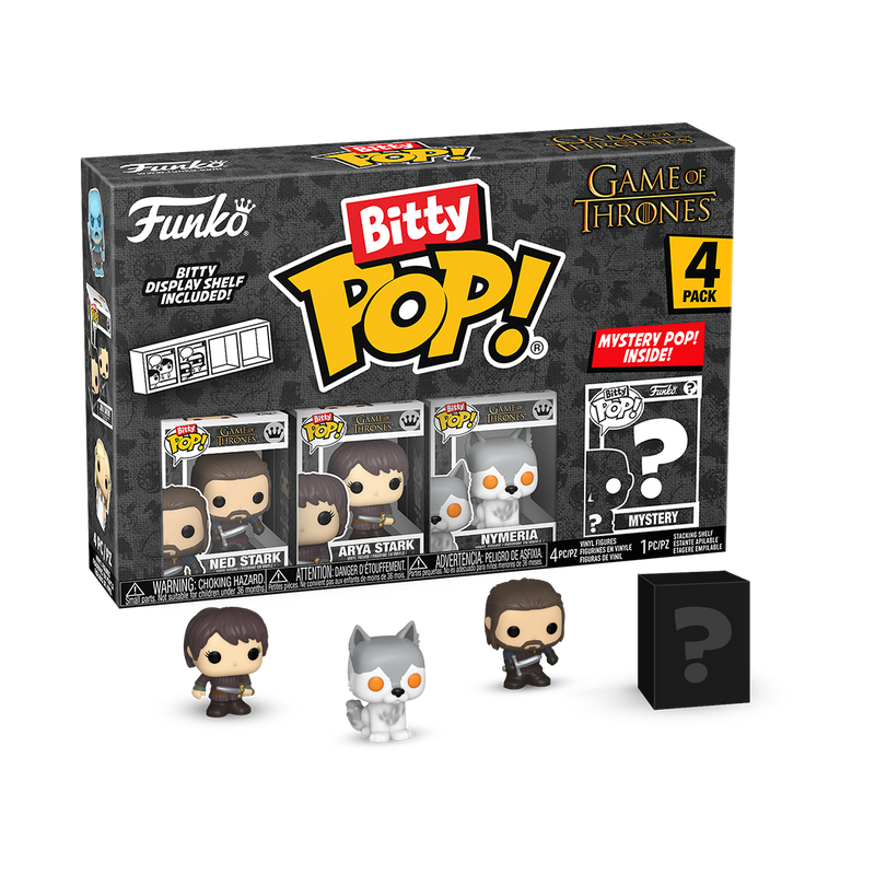 Ned Stark 4pk Game of Thrones Funko Bitty Pop! Vinyl Figures