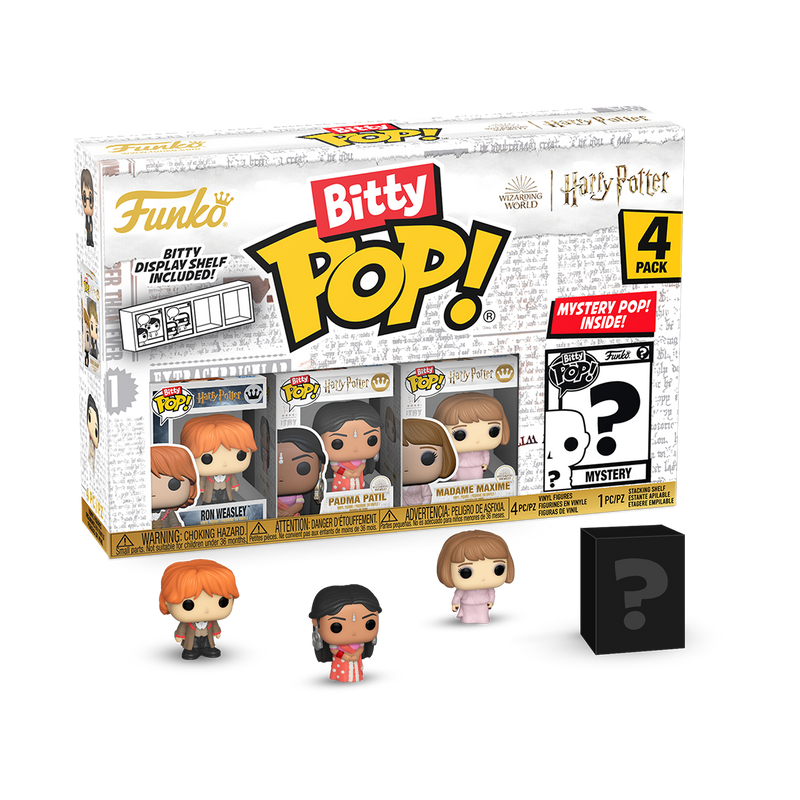 Ron Weasley 4pk Harry Potter Funko Bitty Pop! Vinyl Figures