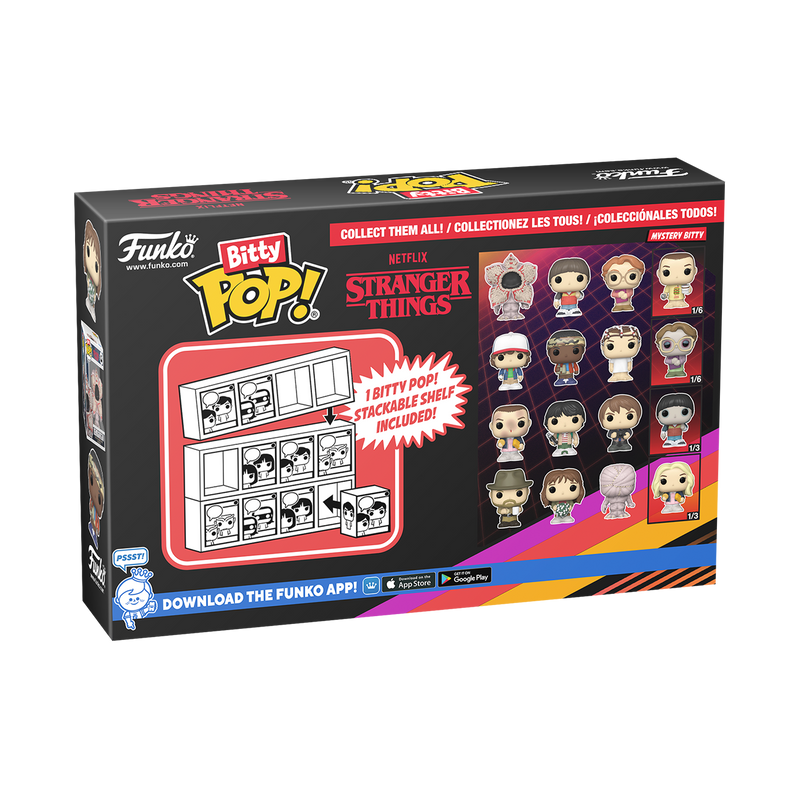 Demogorgon 4pk Stranger Things Funko Bitty Pop! Vinyl Figures